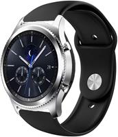 Strap-it Samsung Gear S3 sport band (zwart)