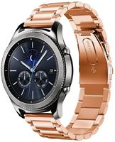Strap-it Samsung Gear S3 stalen band (rosé goud)