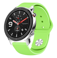Strap-it Xiaomi Amazfit GTR sport band (lichtgroen)