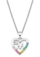 Prinzessin Lillifee Ketting met hanger voor meisjes, 925 sterling zilver, zirkonia synth. | M