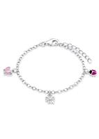 Prinzessin Lillifee Armband voor meisjes, sterling zilver 925, zirkonia (synth.) lieveheersbeestje