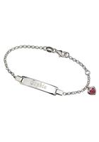 Firetti Silberarmband »ID Armband mit Herz & Erdbeere«
