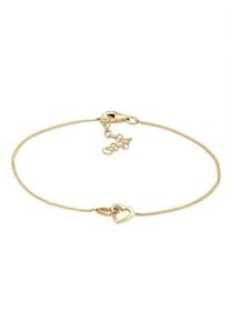 Elli Elli Armband Dames Hart Verstrengeld Verbondenheid in 925 Sterling Zilver Verguld