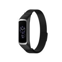 Strap-it Samsung Galaxy Fit 2 Milanese band (zwart)