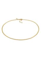 Elli PREMIUM Dames Choker Bar Ketting Verstelbare Basic Minimal Trend in 925 Sterling Zilver