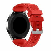 Strap-it Samsung Galaxy Watch 4 - 44mm siliconen bandje (rood)