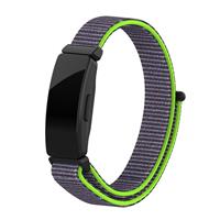 Strap-it Fitbit Inspire nylon bandje (groen)