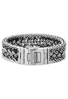 Kuzzoi Armband »Herren Silber Maskulin Oberfläche oxidiert«