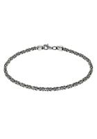 Firetti Silberarmband »in Königskettengliederung 4-kant, 2,2 mm breit«, Made in Germany