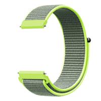 Strap-it Samsung Galaxy Watch 4 Classic nylon band (fluoriserend)