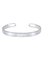 Kuzzoi Armband »Herren Basic Bangle Matt 925 Silber«