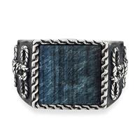 CAÏ Ring »925/- Sterling Silber rhodiniert Tigerauge«