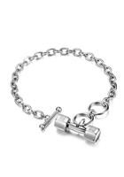 Firetti Edelstahlarmband »Hantel«