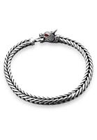 Kuzzoi Armband »Herrn Drache Zirkonia Ringverschluss 925er Silber«