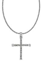 Firetti Kette mit Anhänger »in Königskettengliederung, 2,2 mm, 4-kant, glänzende Optik, massiv«, Made in Germany
