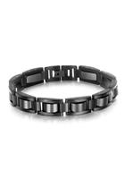 Firetti Gliederarmband »Black Steel«