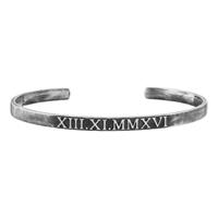 CAÏ Armband »925/- Sterling Silber matt-oxidiert«, mit Geschenketui