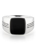 Bruno Banani Silberring »B4004R/90/13«, mit Onyx