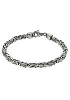 Firetti Silberarmband »in Königskettengliederung 4-kant, 4,0 mm breit«, Made in Germany