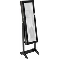 Lowander Spiegelkast - 147 x 45 x 37 cm - Zwart