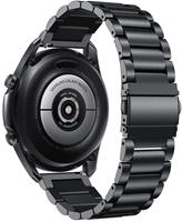 Strap-it Samsung Galaxy Watch 4 Classic stalen band (zwart)