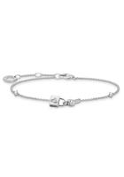 Thomas Sabo Armband »Schloss gold, Schloss silber, A2040-051-14-L19V, A2040-414-14-L19V«, mit Zirkonia (synth)