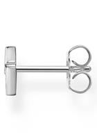 Thomas Sabo Single-Ohrstecker »Blitz gold, Blitz silber, H2217-051-14, H2217-414-14«, mit Zirkonia (synth)