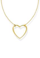Thomas Sabo Kette mit Anhänger »Herz gold, Herz silber, KE2138-001-21-L45V, KE2138-413-39-L45V«