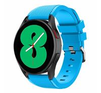 Strap-it Samsung Galaxy Watch 4 - 40mm siliconen bandje (lichtblauw)