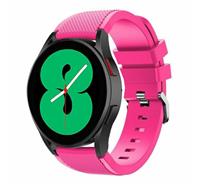 Strap-it Samsung Galaxy Watch 4 - 40mm siliconen bandje (knalroze)