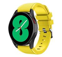 Strap-it Samsung Galaxy Watch 4 - 40mm siliconen bandje (geel)