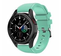 Strap-it Samsung Galaxy Watch 4 Classic 42mm siliconen bandje (aqua)