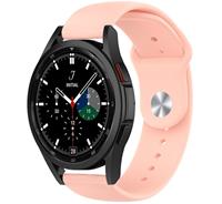 Strap-it Samsung Galaxy Watch 4 Classic sport band (roze)