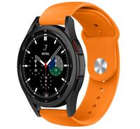 Strap-it Samsung Galaxy Watch 4 Classic sport band (oranje)