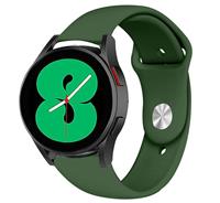 Strap-it Samsung Galaxy Watch 4 sport band (legergroen)