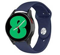 Strap-it Samsung Galaxy Watch 4 sport band (donkerblauw)