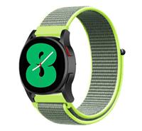 Strap-it Samsung Galaxy Watch 4 - 44mm nylon band (fluoriserend)