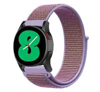 Strap-it Samsung Galaxy Watch 4 - 40mm nylon band (lila)