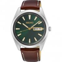 Seiko SUR449P1 Herren-Armbanduhr mit Saphirglas Braun/Grün