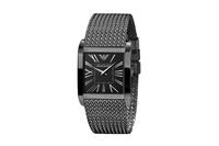 Emporio Armani Dameshorloge Kwarts Zwart