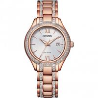 Citizen Dress Silhouette Crystal Damenuhr in Rosegold FE1233-52A