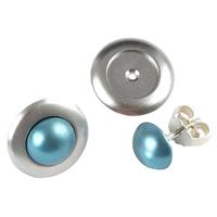 DeMarie Paar Ohrstecker »eloxiertes Aluminium«, Matt/Glanz