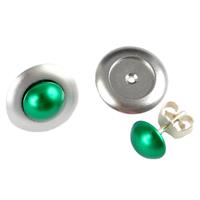 DeMarie Paar Ohrstecker »eloxiertes Aluminium«, Matt/Glanz