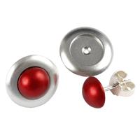 DeMarie Paar Ohrstecker »eloxiertes Aluminium«, Matt/Glanz