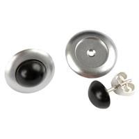 DeMarie Paar Ohrstecker »eloxiertes Aluminium«, Matt/Glanz