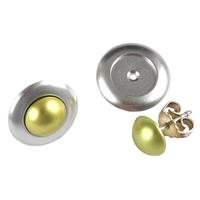 DeMarie Paar Ohrstecker »eloxiertes Aluminium«, Matt/Glanz