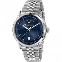 Maserati R8853118021 Herren-Armbanduhr Epoca Stahl/Blau