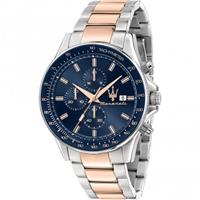 Maserati R8873640012 Herrenuhr Chronograph Sfida Bicolor