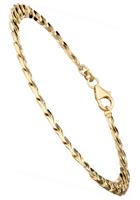 Jobo Armband, Panzerarmband 333 Gold 19 cm