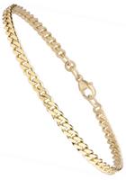 Jobo Armband, Panzerarmband 333 Gold 21 cm